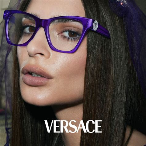 versace sunglasses purple frame|unisex Versace glasses.